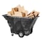 Rubbermaid Commercial Structural Foam Tilt Truck, 0.5 cu yd, Standard Duty, 850 lb Capacity, Black FG9T1400BLA - alternate 2